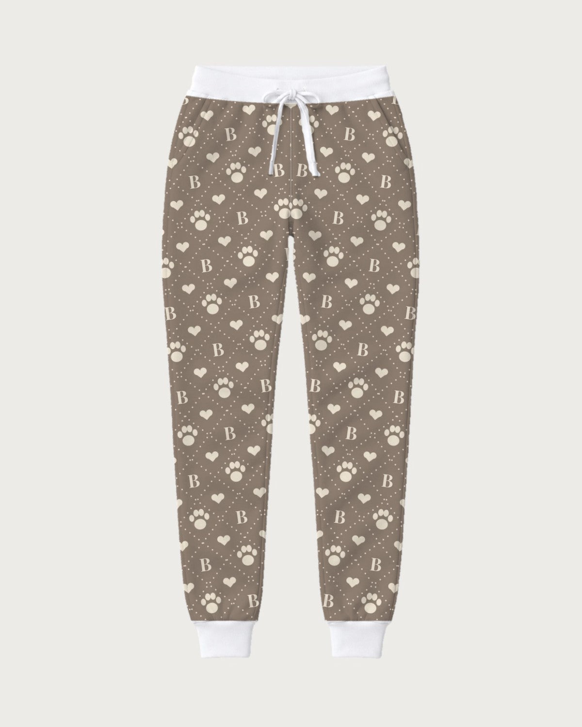 Joggingbroek Monogram met initiaal van de hond: aanzicht van de hele broek