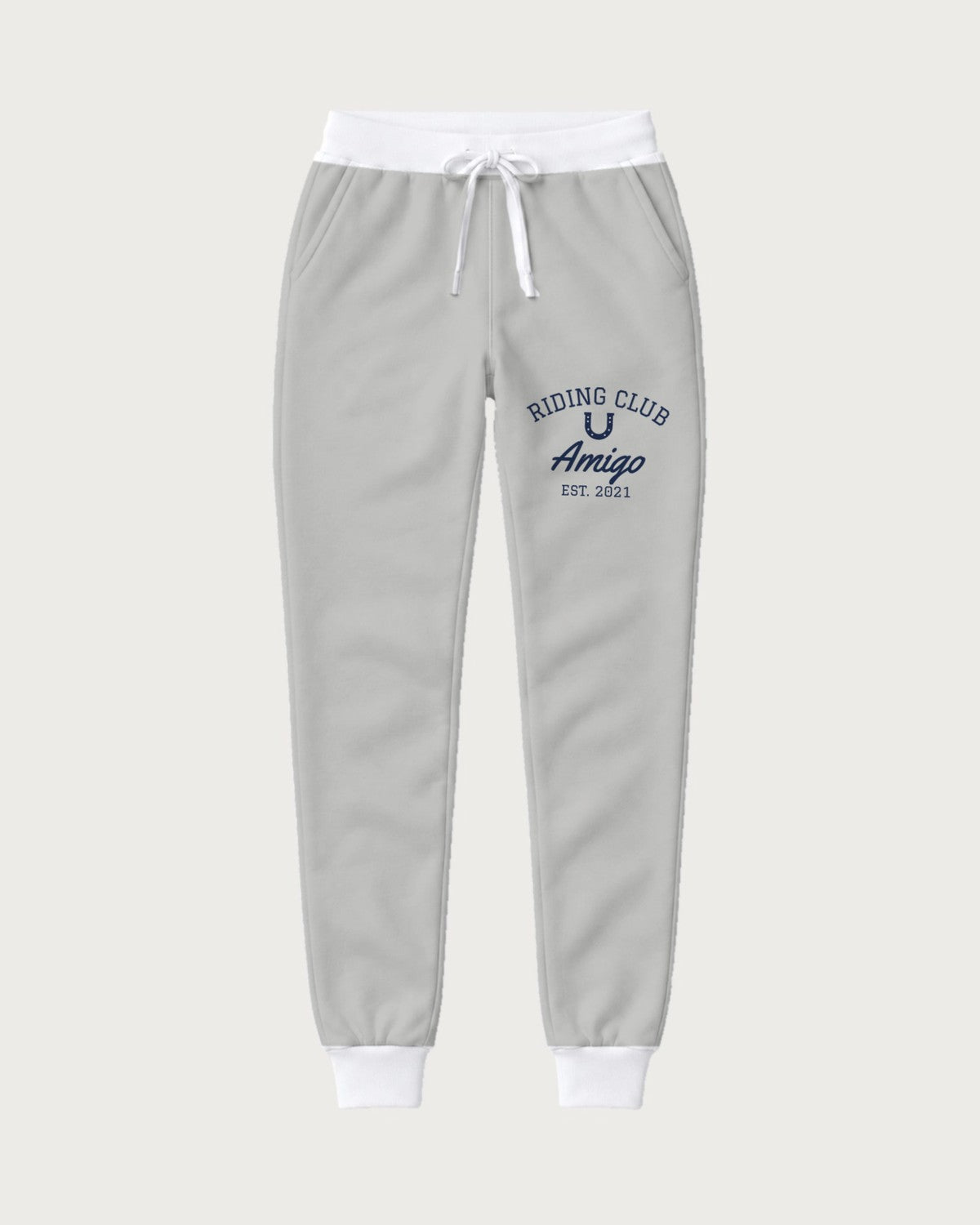 Riding Club joggers with name: view of the full joggers