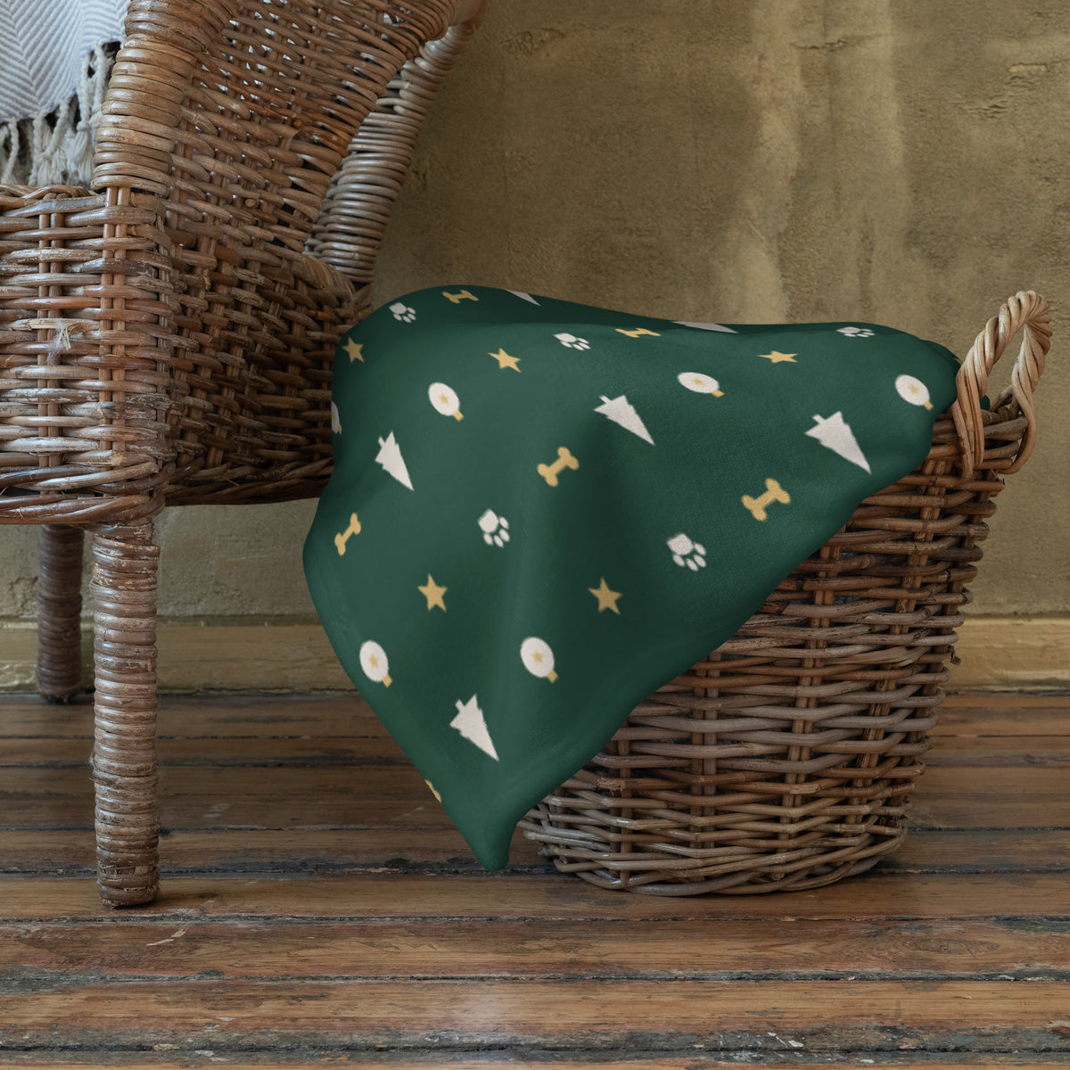 Kuscheldecke Weihnachten, Ansicht 3